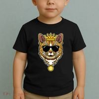 Hodl Dogecoin Doge Cat King Crypto Currency Moon Toddler T-Shirt thumb 2