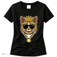 Hodl Dogecoin Doge Cat King Crypto Currency Moon Women's T-Shirt thumb 0