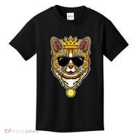 Hodl Dogecoin Doge Cat King Crypto Currency Moon Kids T-Shirt thumb 0