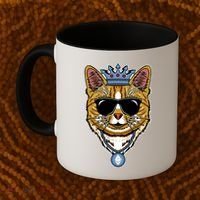 Hodl Ethereum ETH Cat King Crypto Currency Moon Coffee Mug thumb 2