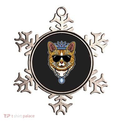 Hodl Ethereum ETH Cat King Crypto Currency Moon Ornament