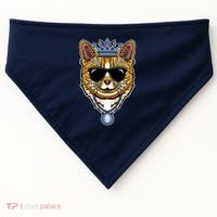 Hodl Ethereum ETH Cat King Crypto Currency Moon USA-Made Doggie Bandana thumb 0
