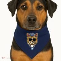 Hodl Ethereum ETH Cat King Crypto Currency Moon USA-Made Doggie Bandana thumb 1