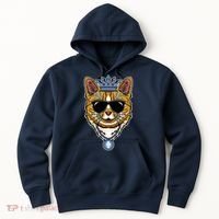 Hodl Ethereum ETH Cat King Crypto Currency Moon Hoodie thumb 0