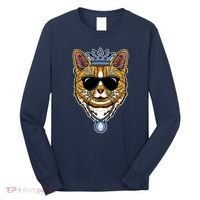 Hodl Ethereum ETH Cat King Crypto Currency Moon Long Sleeve Shirt thumb 0