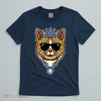 Hodl Ethereum ETH Cat King Crypto Currency Moon T-Shirt thumb 5