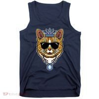 Hodl Ethereum ETH Cat King Crypto Currency Moon Tank Top thumb 0