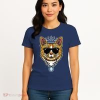 Hodl Ethereum ETH Cat King Crypto Currency Moon Women's T-Shirt thumb 4
