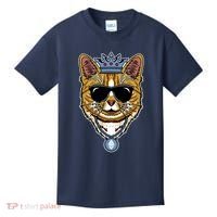 Hodl Ethereum ETH Cat King Crypto Currency Moon Kids T-Shirt thumb 0