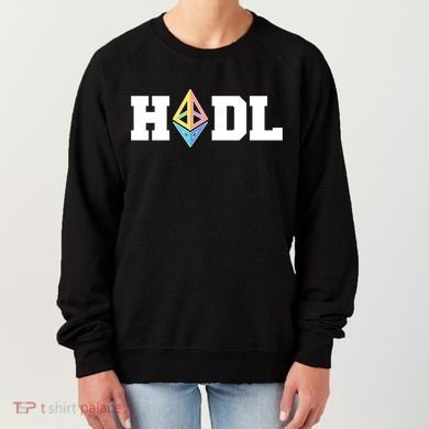 Hodl Ethereum ETH Crypto Currency To the Moon Women's Sweatshirt