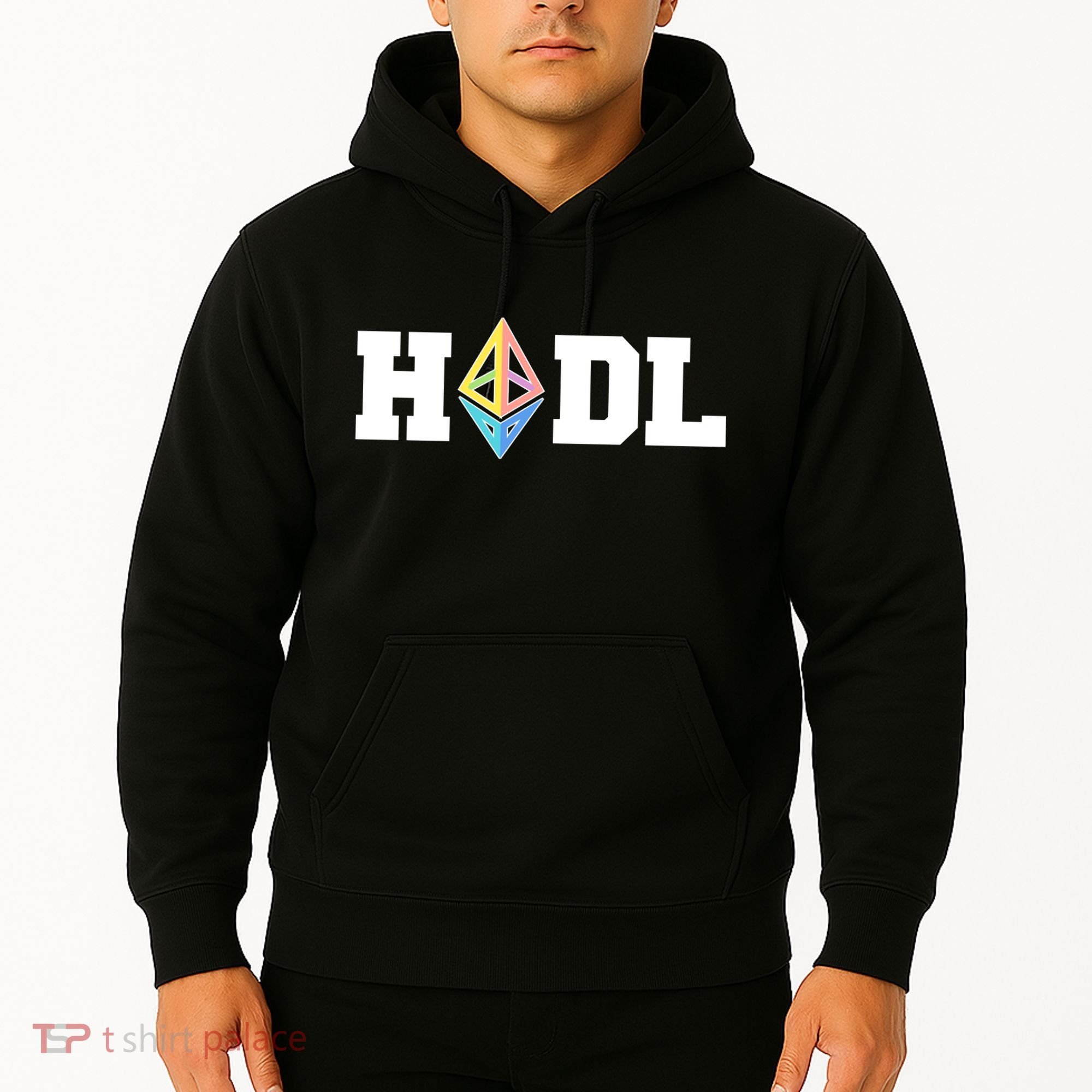 Hodl Ethereum ETH Crypto Currency To the Moon Hoodie