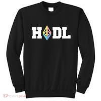 Hodl Ethereum ETH Crypto Currency To the Moon Sweatshirt thumb 0