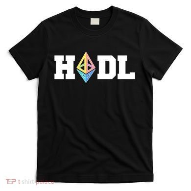 Hodl Ethereum ETH Crypto Currency To the Moon T-Shirt