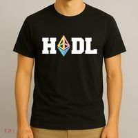 Hodl Ethereum ETH Crypto Currency To the Moon T-Shirt thumb 3