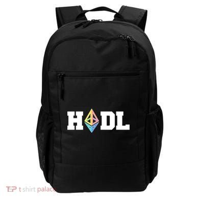 Hodl Ethereum ETH Crypto Currency To the Moon Backpack
