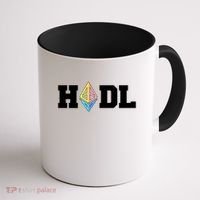 Hodl Ethereum ETH Crypto Currency To the Moon Coffee Mug thumb 1