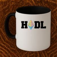 Hodl Ethereum ETH Crypto Currency To the Moon Coffee Mug thumb 2