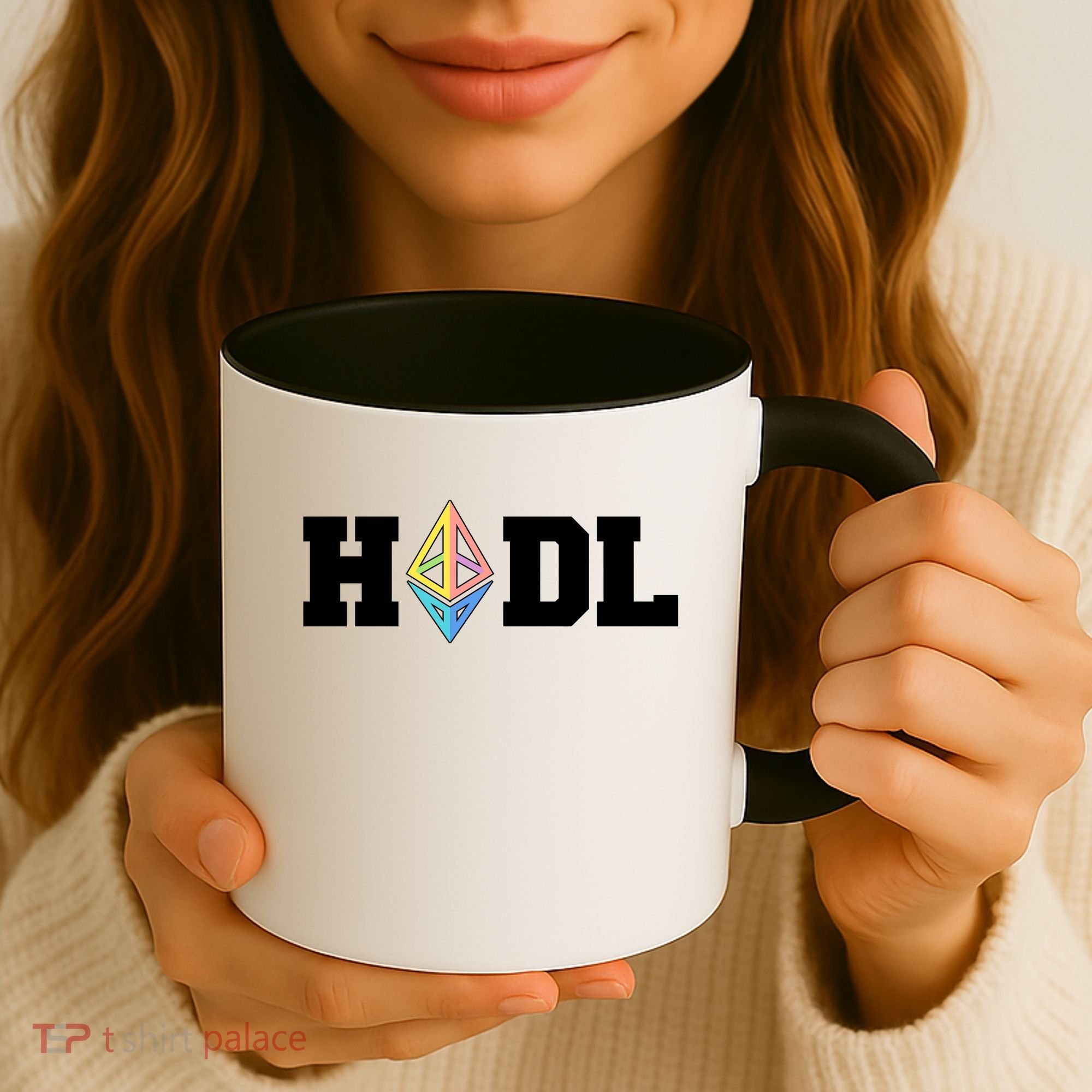 Hodl Ethereum ETH Crypto Currency To the Moon Coffee Mug