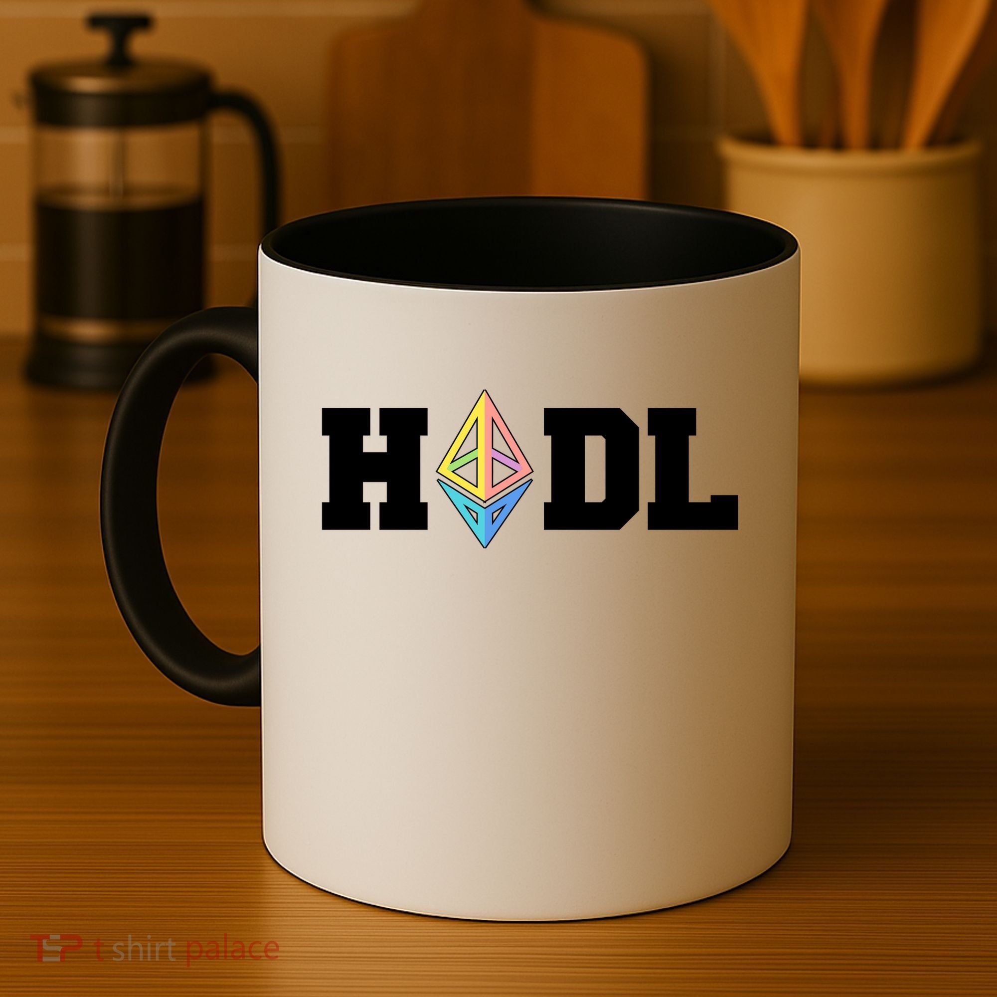 Hodl Ethereum ETH Crypto Currency To the Moon Coffee Mug
