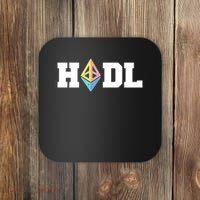 Hodl Ethereum ETH Crypto Currency To the Moon Coaster thumb 0
