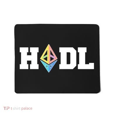 Hodl Ethereum ETH Crypto Currency To the Moon Mousepad