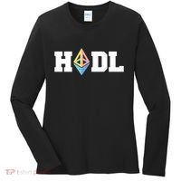 Hodl Ethereum ETH Crypto Currency To the Moon Women's Long Sleeve Shirt thumb 0