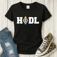 Hodl Ethereum ETH Crypto Currency To the Moon Women's T-Shirt thumb 3