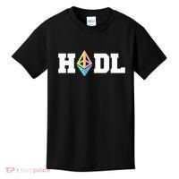 Hodl Ethereum ETH Crypto Currency To the Moon Kids T-Shirt thumb 0