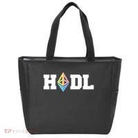 Hodl Ethereum ETH Crypto Currency To the Moon Tote Bag thumb 0