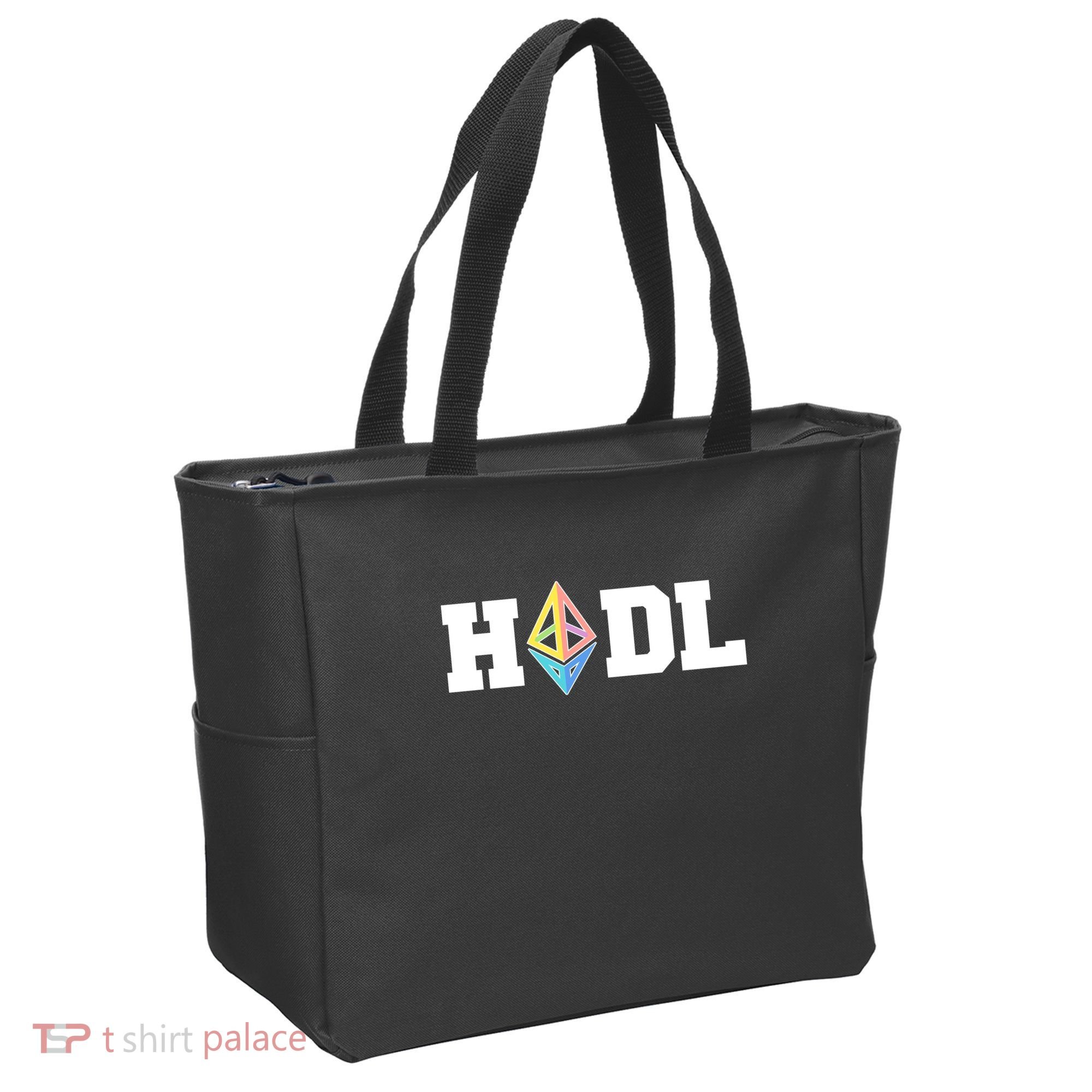 Hodl Ethereum ETH Crypto Currency To the Moon Tote Bag