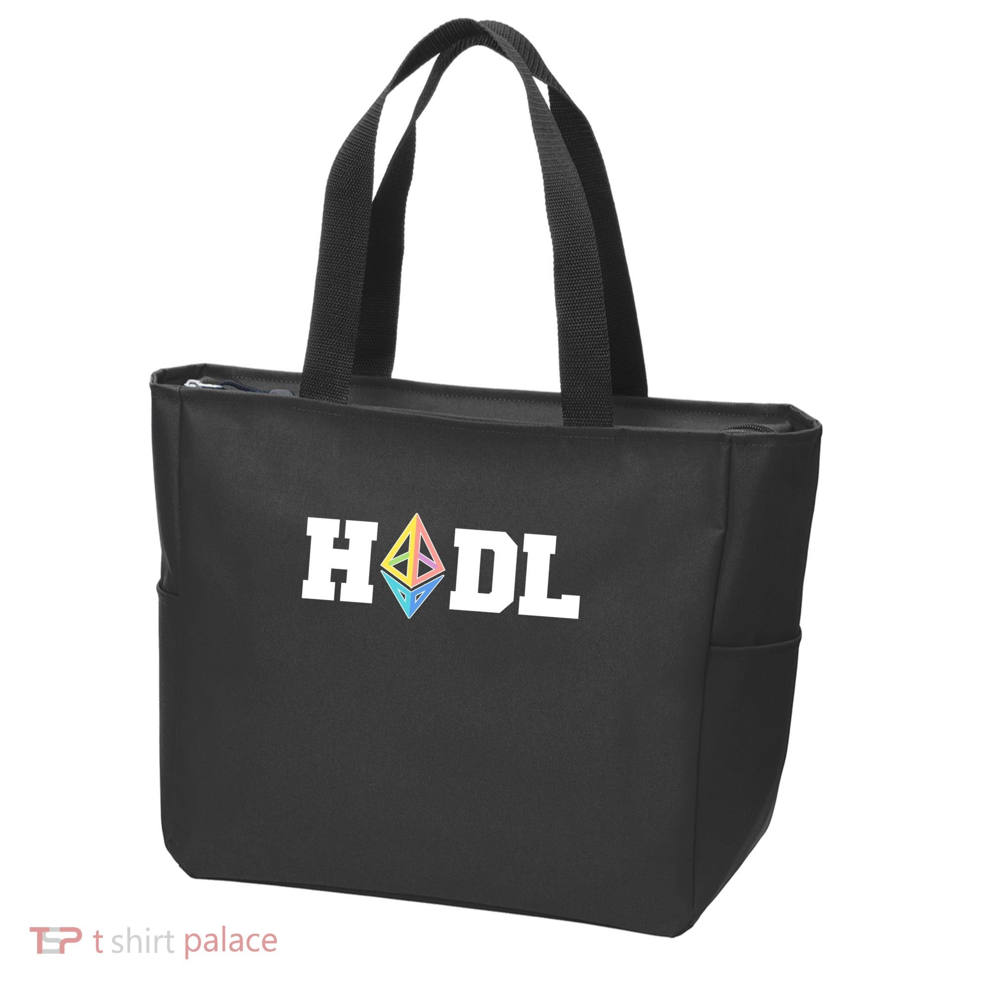 Hodl Ethereum ETH Crypto Currency To the Moon Tote Bag