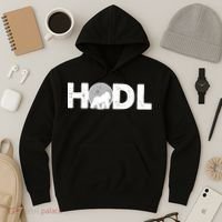 Hodl Stonk to the Moon Ape Crypto Currency Hoodie thumb 3
