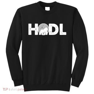 Hodl Stonk to the Moon Ape Crypto Currency Sweatshirt