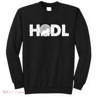 Hodl Stonk to the Moon Ape Crypto Currency Sweatshirt thumb 0