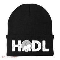 Hodl Stonk to the Moon Ape Crypto Currency Beanie thumb 0