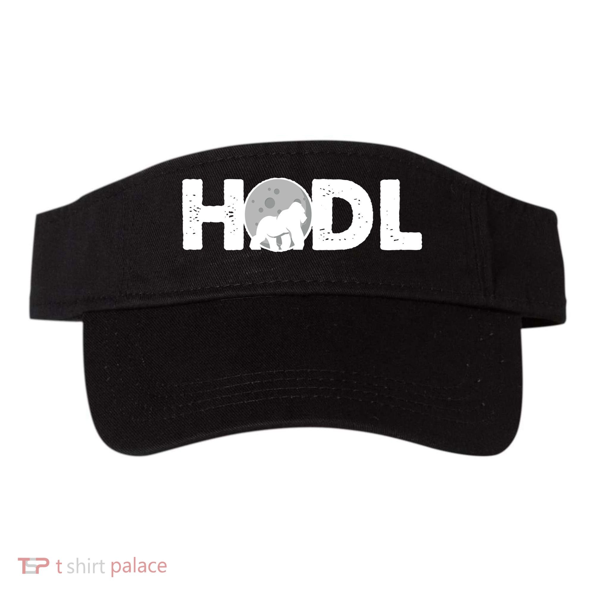 Hodl Stonk to the Moon Ape Crypto Currency Visor