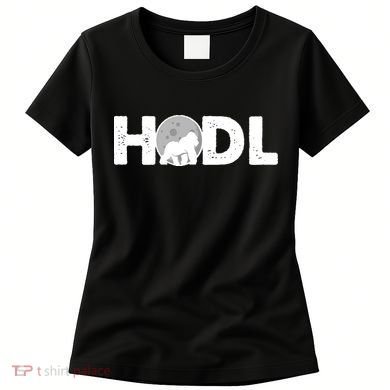 Hodl Stonk to the Moon Ape Crypto Currency Women's T-Shirt