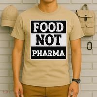 Healthy Organic Eating Herbalist Food Not Pharma T-Shirt thumb 6