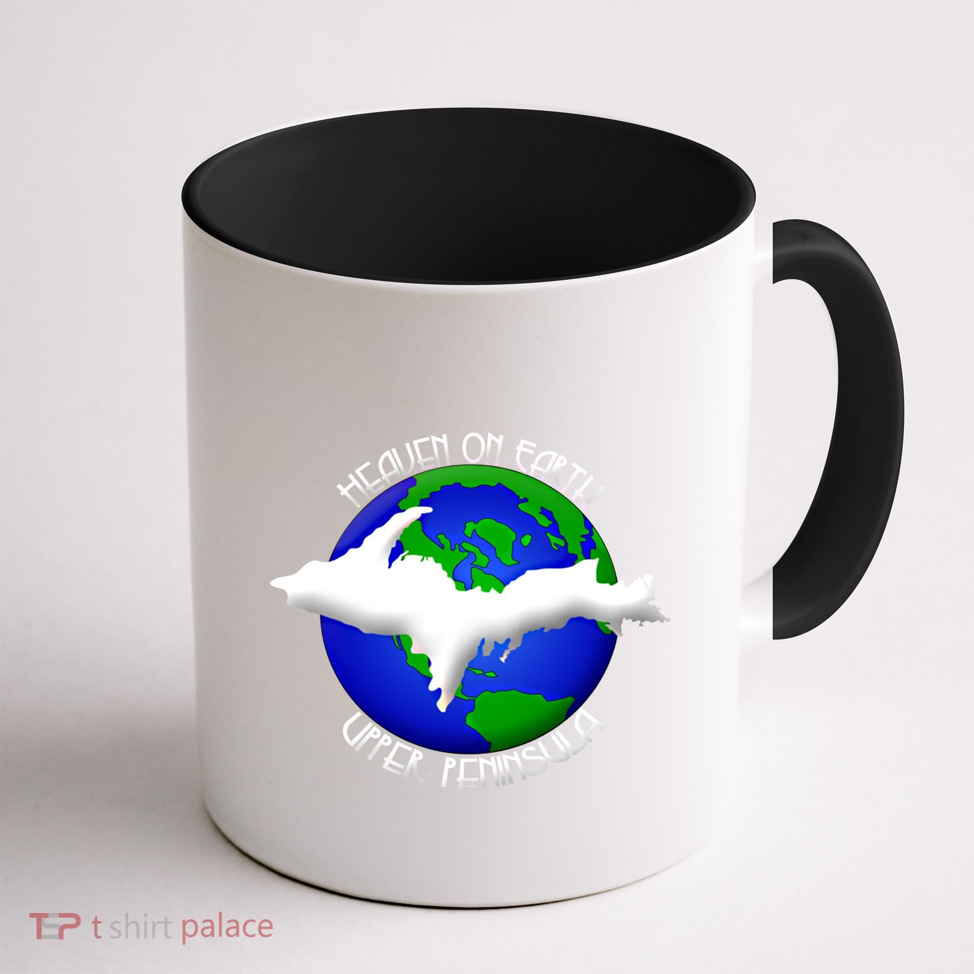 Heaven On Earth Upper Peninsula Michigan Yoopers 906 Cute Gift Coffee Mug