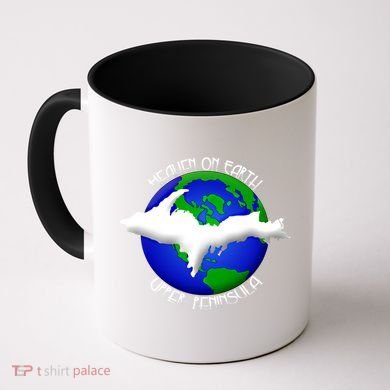 Heaven On Earth Upper Peninsula Michigan Yoopers 906 Cute Gift Coffee Mug