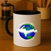 Heaven On Earth Upper Peninsula Michigan Yoopers 906 Cute Gift Coffee Mug thumb 4