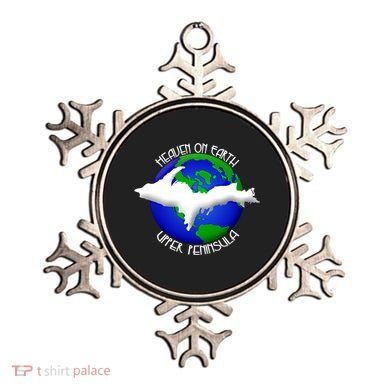 Heaven On Earth Upper Peninsula Michigan Yoopers 906 Cute Gift Ornament