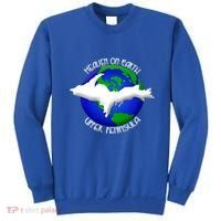 Heaven On Earth Upper Peninsula Michigan Yoopers 906 Cute Gift Sweatshirt thumb 0