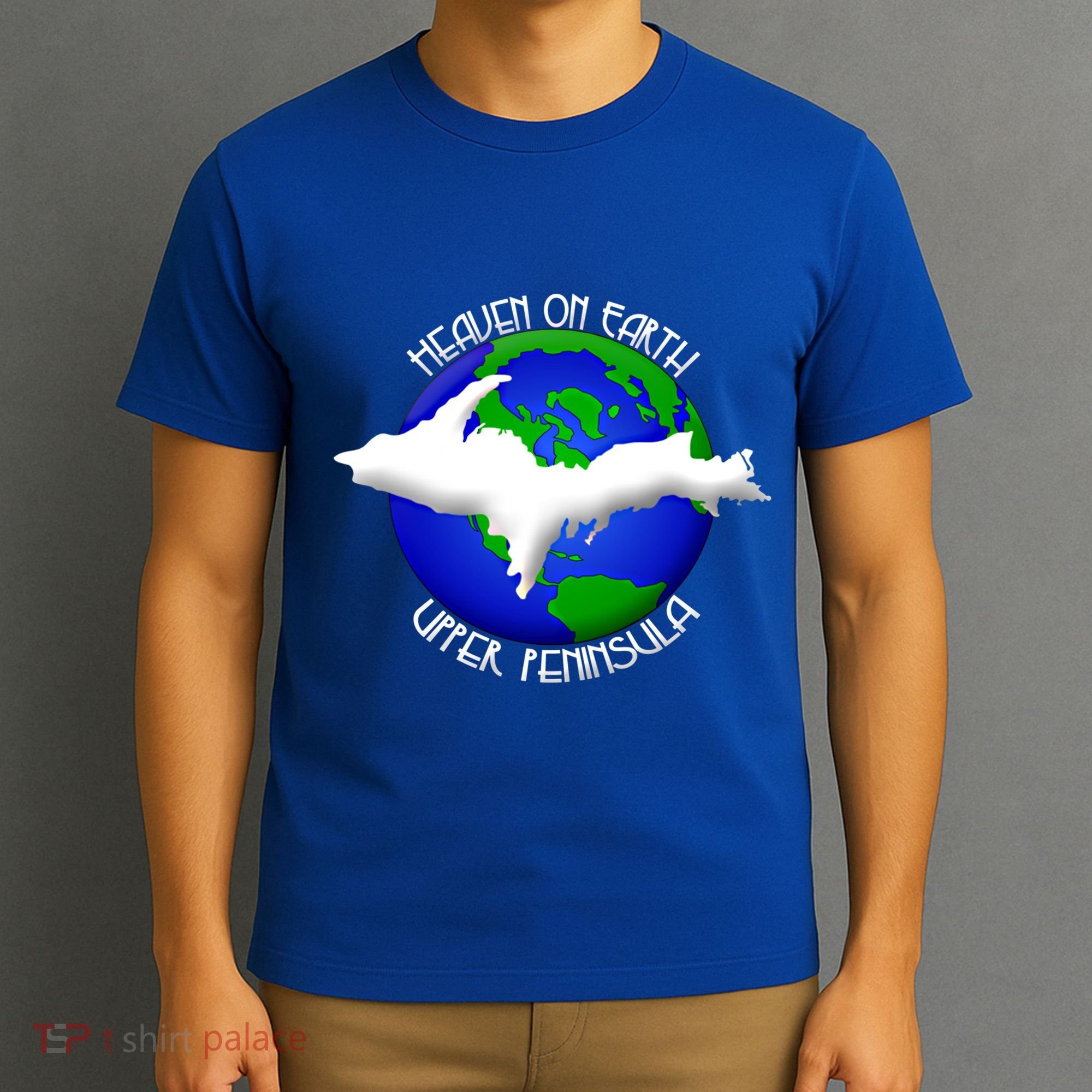 Heaven On Earth Upper Peninsula Michigan Yoopers 906 Cute Gift T-Shirt