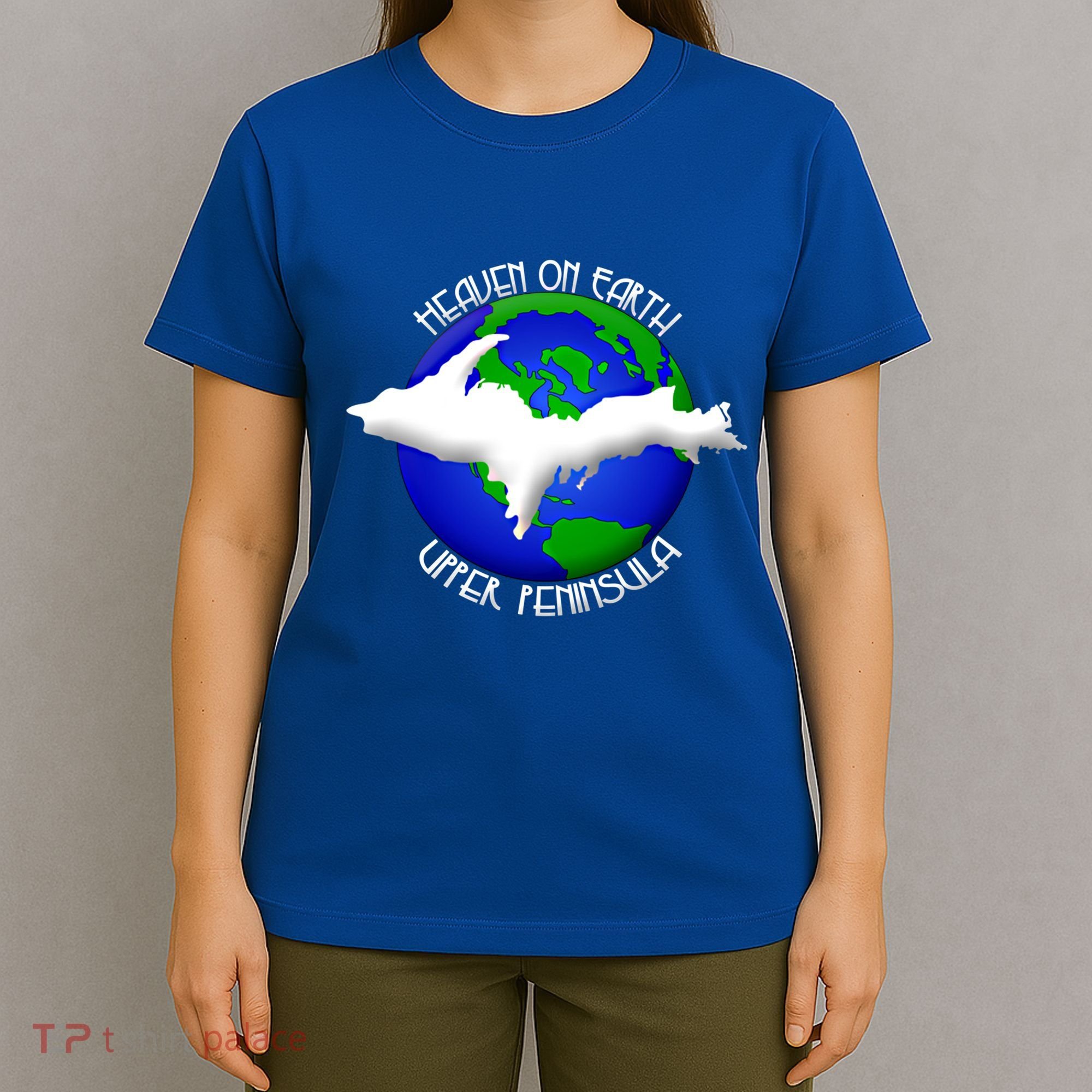 Heaven On Earth Upper Peninsula Michigan Yoopers 906 Cute Gift T-Shirt