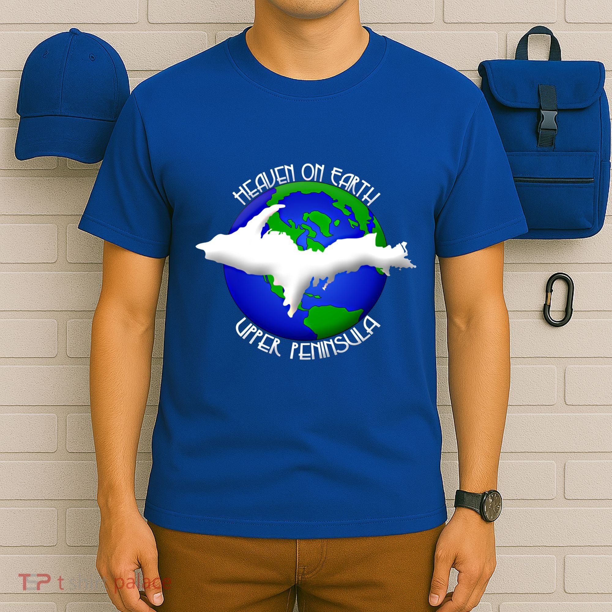 Heaven On Earth Upper Peninsula Michigan Yoopers 906 Cute Gift T-Shirt