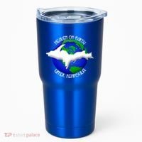 Heaven On Earth Upper Peninsula Michigan Yoopers 906 Cute Gift Tumbler thumb 0