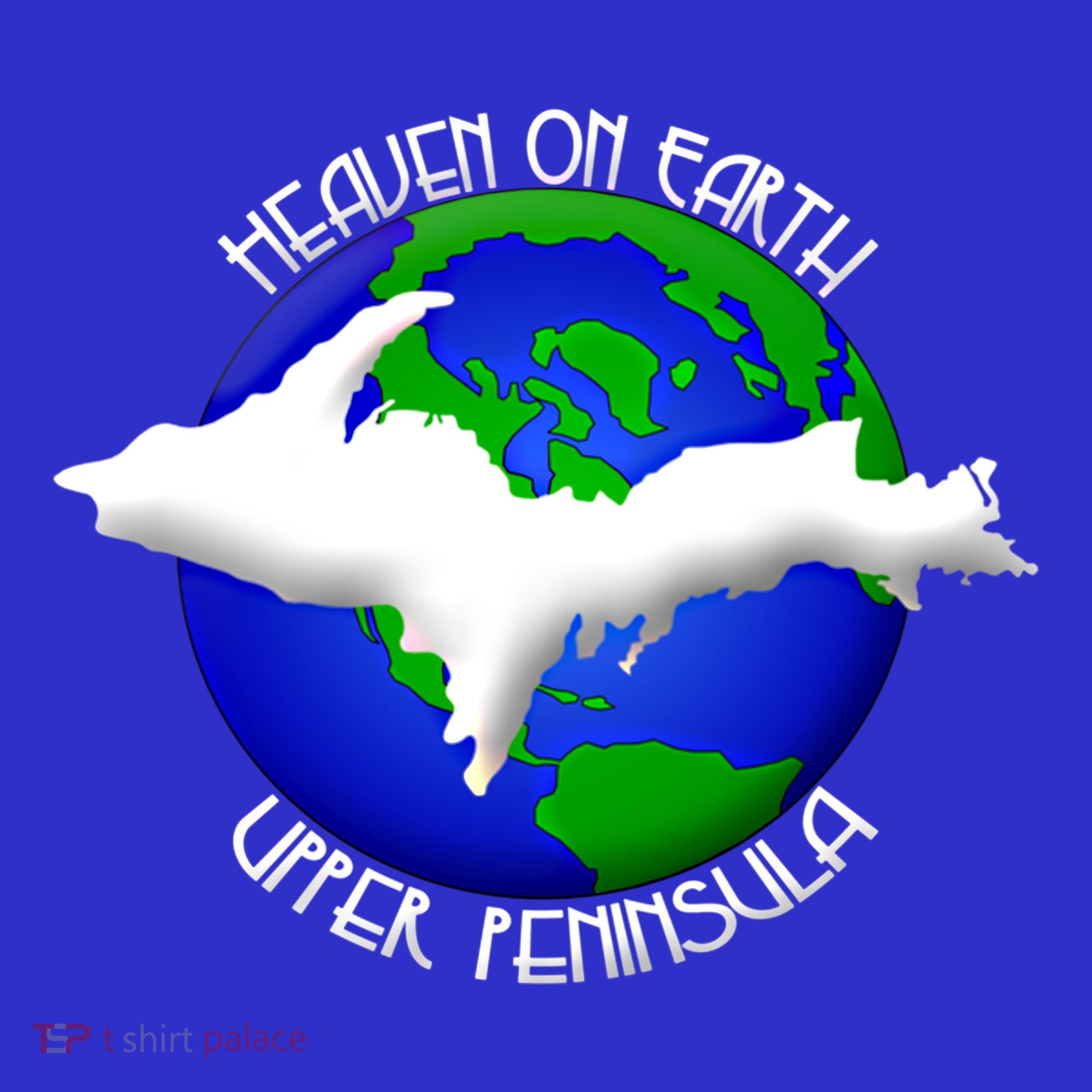 Heaven On Earth Upper Peninsula Michigan Yoopers 906 Cute Gift Women's Tank Top
