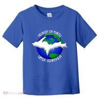 Heaven On Earth Upper Peninsula Michigan Yoopers 906 Cute Gift Toddler T-Shirt thumb 0