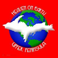 Heaven On Earth Upper Peninsula Michigan Yoopers 906 Cute Gift Santa Hat thumb 1